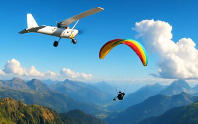 Thrilling Adventures: Paragliding from Plane for Unmatched Aerial Excursions