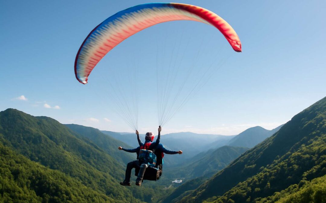 Soar to New Heights with an Unforgettable Tandem Paragliding Experience Today!