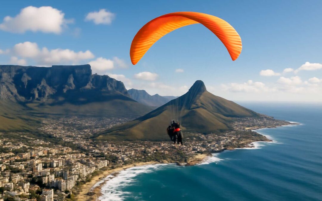 Experience breathtaking views and adventure with unforgettable paragliding in Cape Town