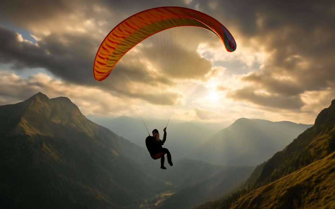 Dramatic Rescue: Paraglider Falls 85ft but Survives in Near-Miraculous Crash Landing