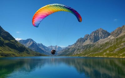 Surf the skies with the swift 5 paraglider: unmatched speed, stability, and control.