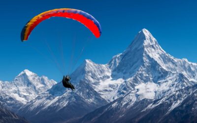 Epic ascent: paraglider higher than everest shocks the world