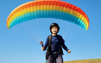 Meet the youngest paraglider, a fearless sky kid redefining adventures