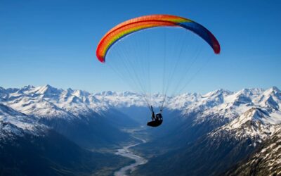 Rise Above the Clouds with a paraglider 24000 feet adrenaline rush!