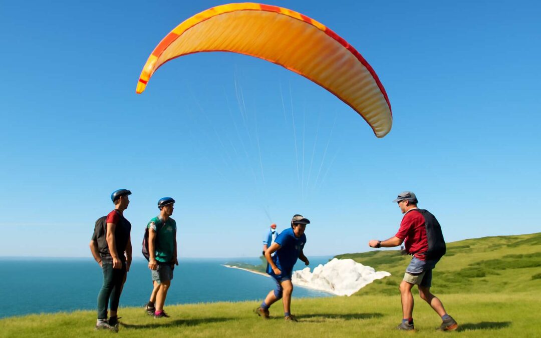 Soar with confidence: paragliding course sussex for beginners and beyond.