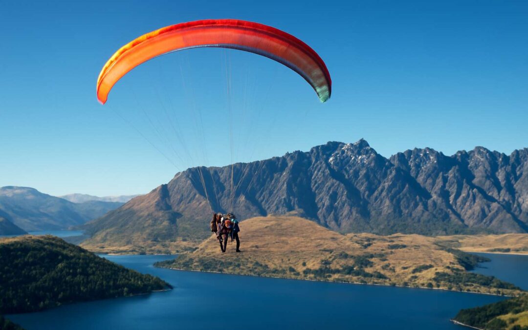 Soar Above Mountains: tandem paragliding in queenstown nz for epic views