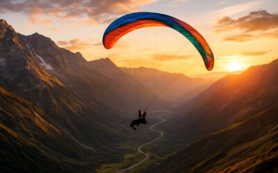 Bold paraglider 9km: a heart-pounding flight that defies gravity