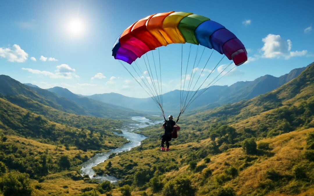 Master the skies in the paraglider game: thrilling turns, dazzling vistas