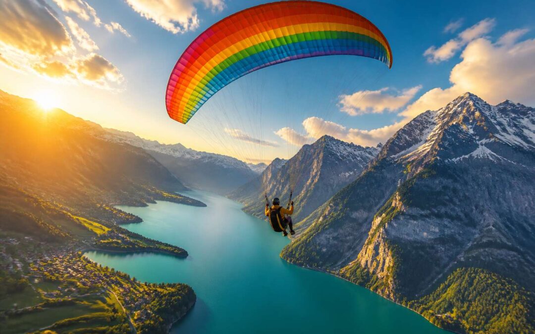 Top 5 paragliding places in the world, choose yours.